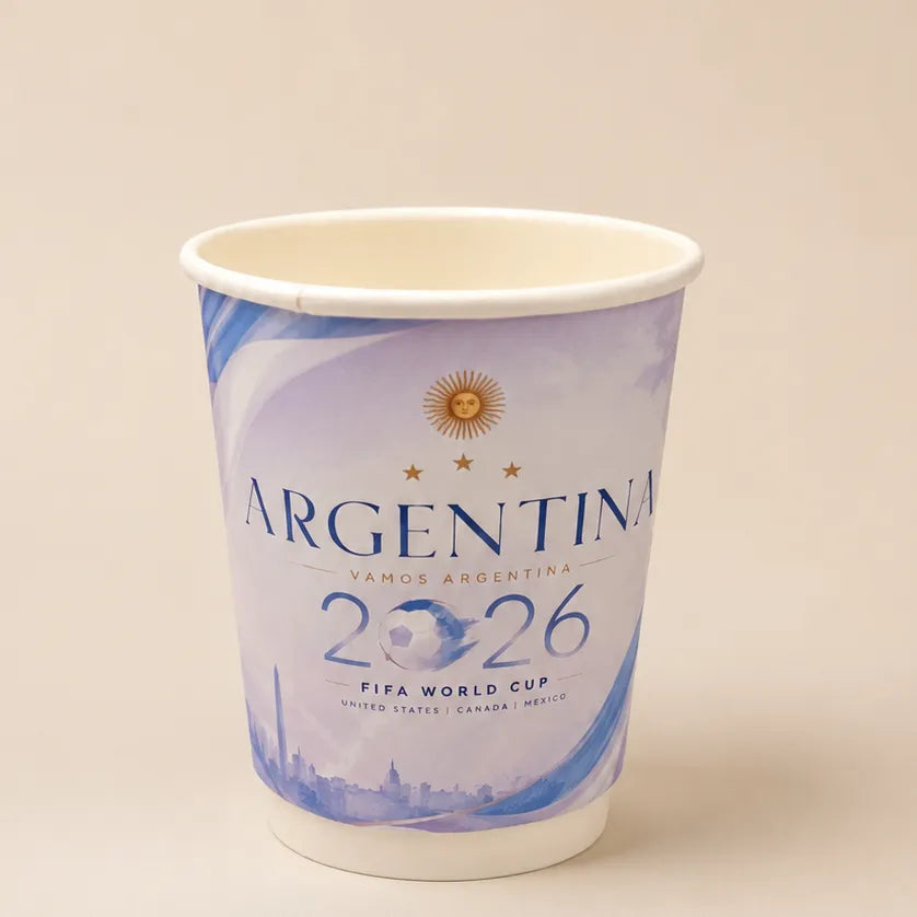 1 Argentina World Cup 2026 Paper Cup

