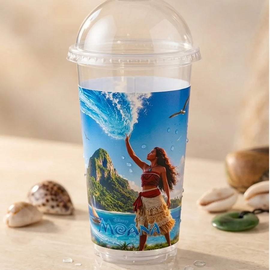 1 Cold drink cup- Moana theme
