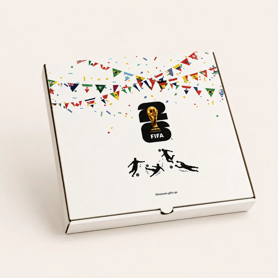 1 World Cup 2026 Pizza Box - Medium Size - players
