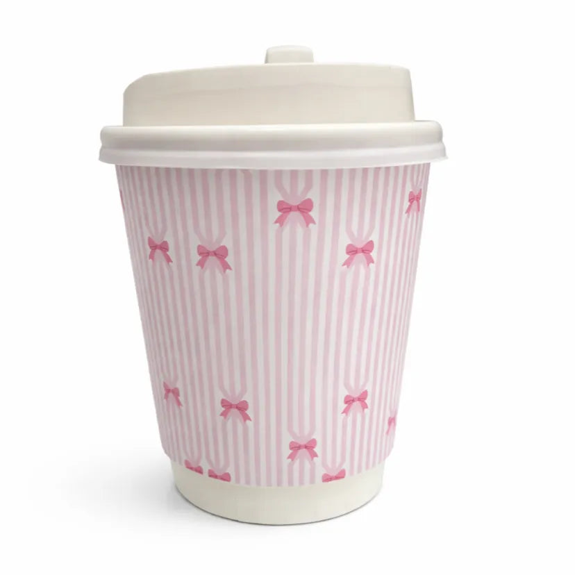 12 Bow coffee cups
